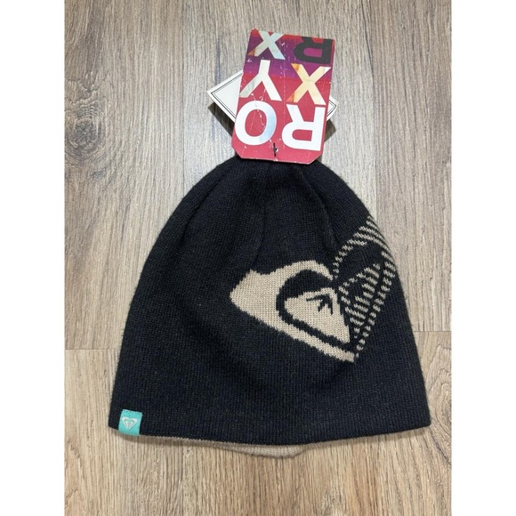 Y2K Roxy Reversible Knitted‎ Beanie Hat main image 8